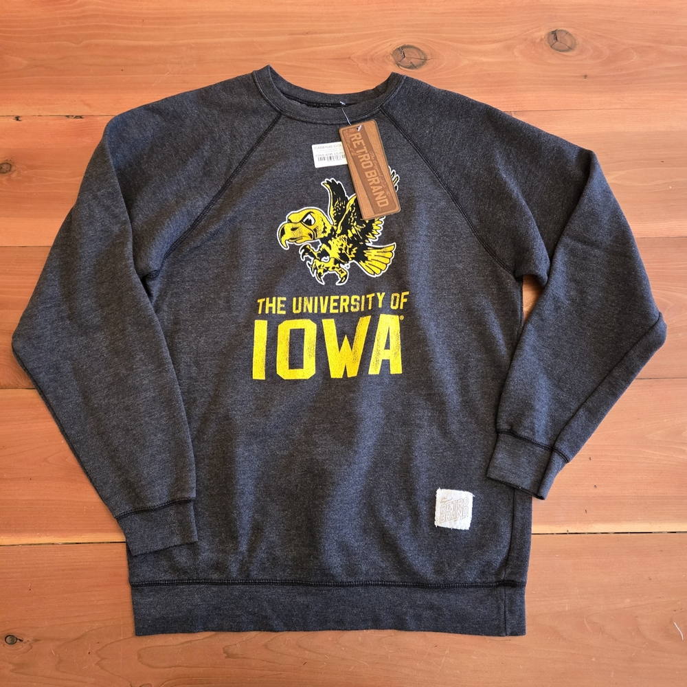 University of Iowa Crewneck Sweatshirt Mens Size - Small